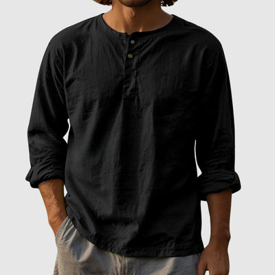 Tom Rains Sandstone Classic Henley Shirt