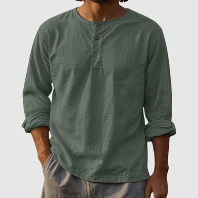 Tom Rains Sandstone Classic Henley Shirt
