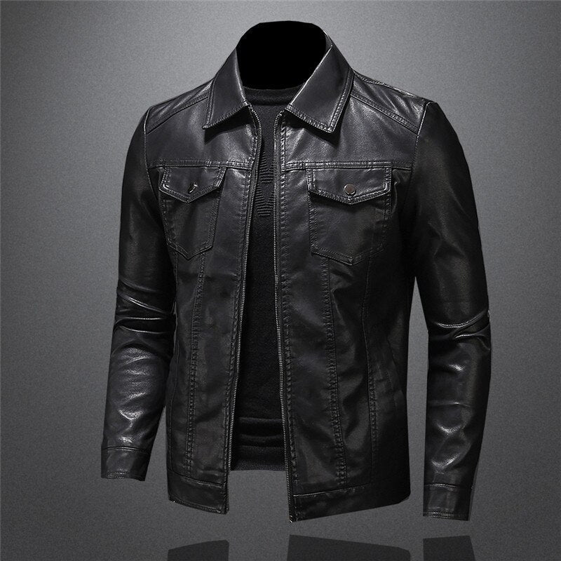 Simon | Handmade Leather Jacket for Men